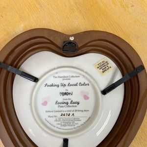 I love Lucy limited edition, plate